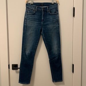 Citizens of Humanity Rocket Crop high rise skinny jeans